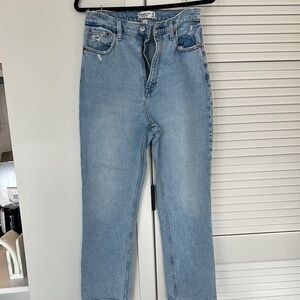 Abercrombie&Fitch Ankle Straight Ultra High Rise Jeans